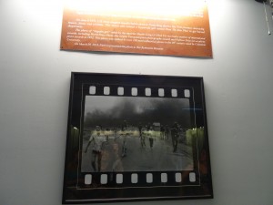 Nick Ut's iconic photo "Napalm Girl" has a place of  honor in the War Remnants Museum.