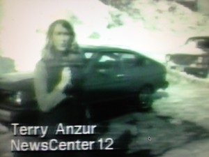 Only a few fuzzy frames survive from my first TV job at WPRI in Providence; the station was still shooting news stories on film and did not have a female anchor.