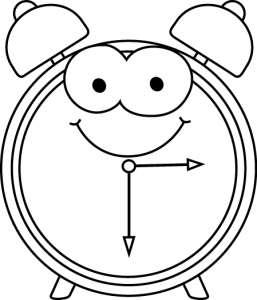 cartoon-alarm-clock-black-white