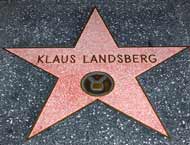 Klaus Landsberg Hollywood Walk of Fame