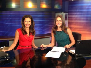 Danielle Gersh and Natalie Brunell welcome Palm Springs CA viewers with open body language and warm smiles. 